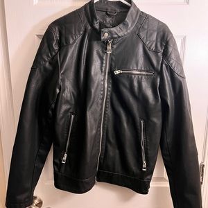 Guess Leather Biker Jacket